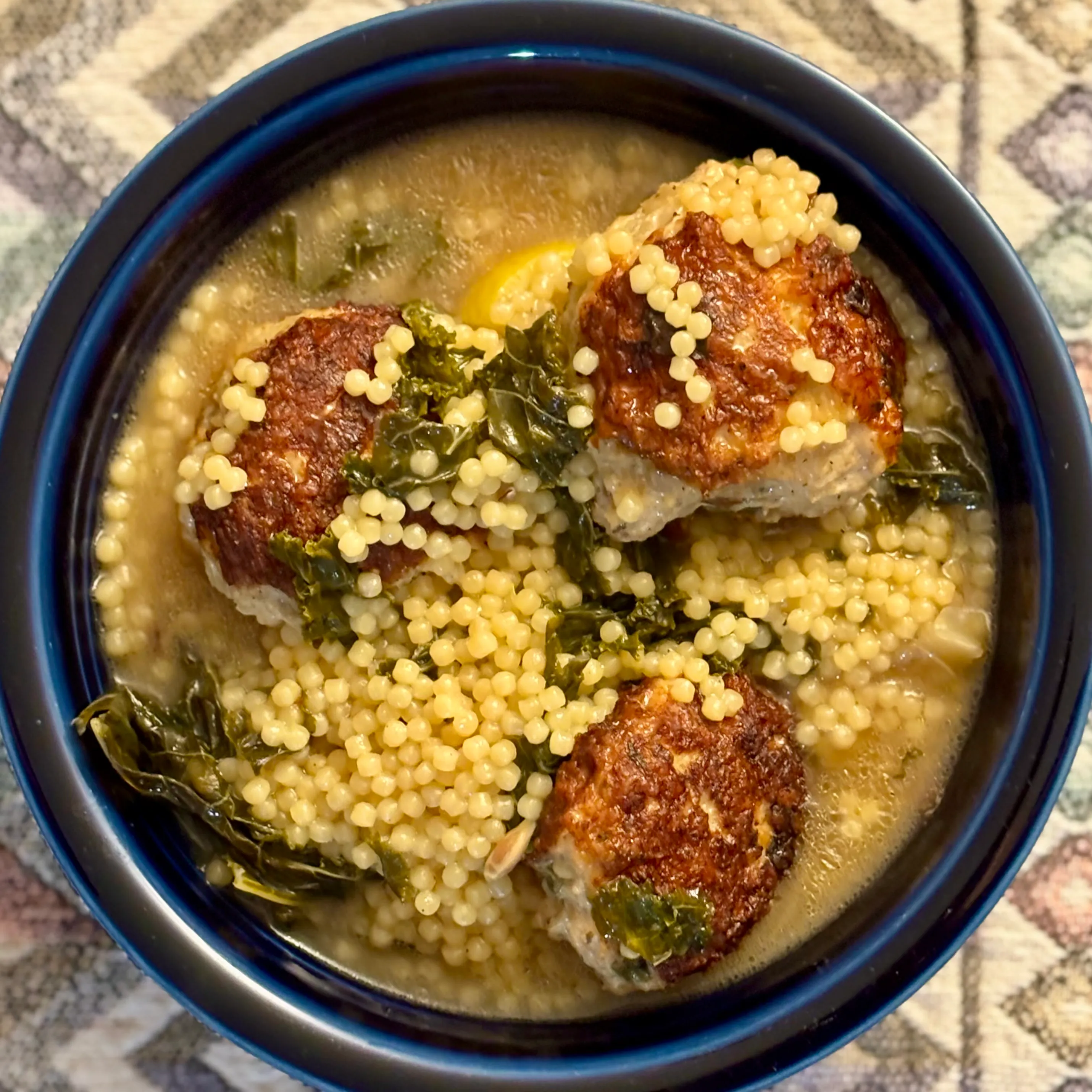 Chicken Meatballs & Kale cover image
